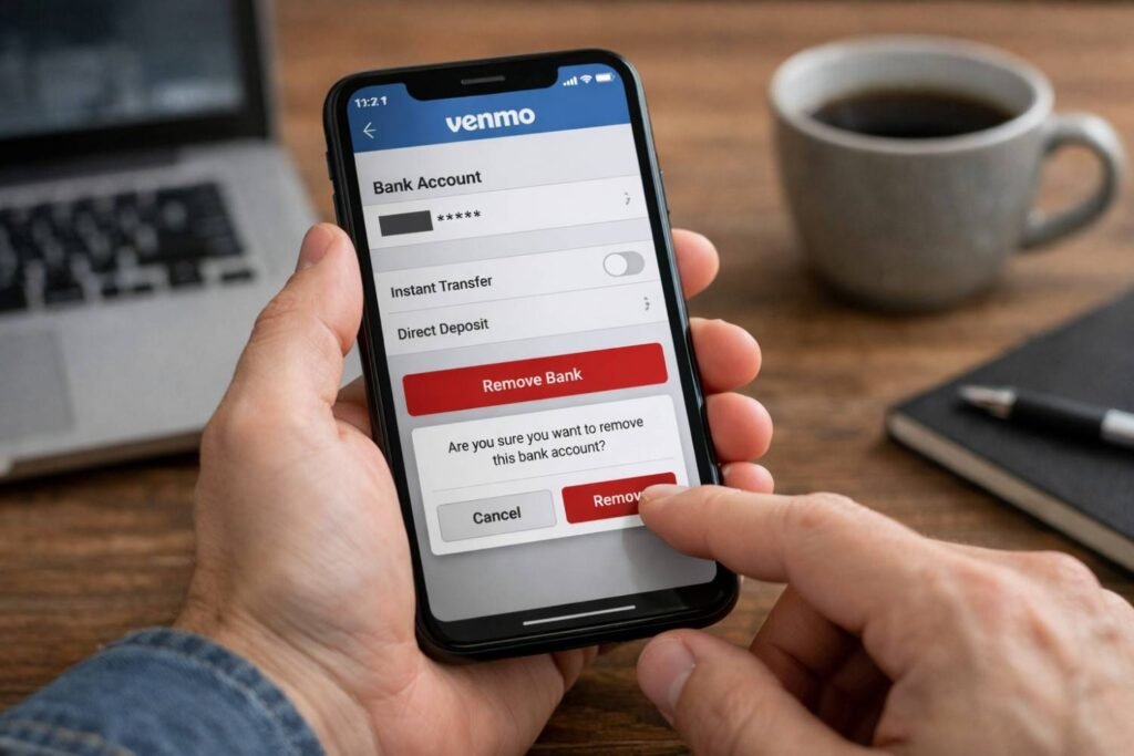 How Do You Remove a Bank Account From the Venmo App?